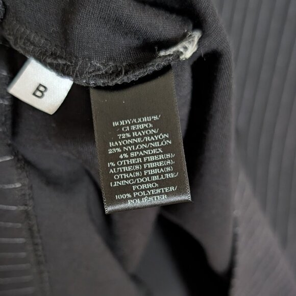 ANN TAYLOR Black Striped Dress Women's Size 4 - Picture 6 of 7